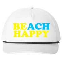 Beach Happy Snapback Five-Panel Rope Hat