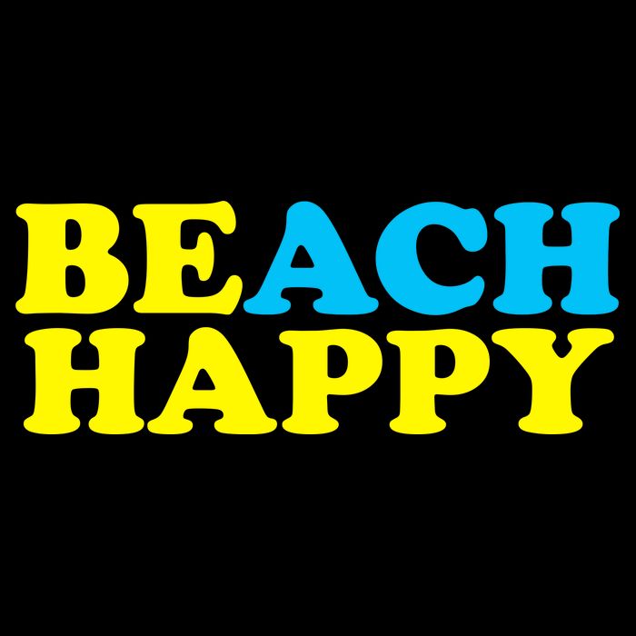 Beach Happy 7-Panel Snapback Hat