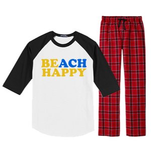 Beach Happy Raglan Sleeve Pajama Set