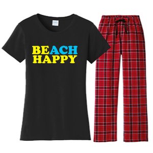 Beach Happy Women's Flannel Pajama Set