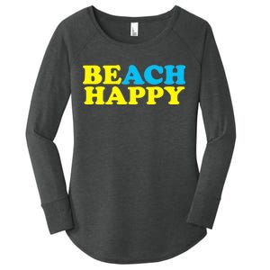 Beach Happy Women's Perfect Tri Tunic Long Sleeve Shirt