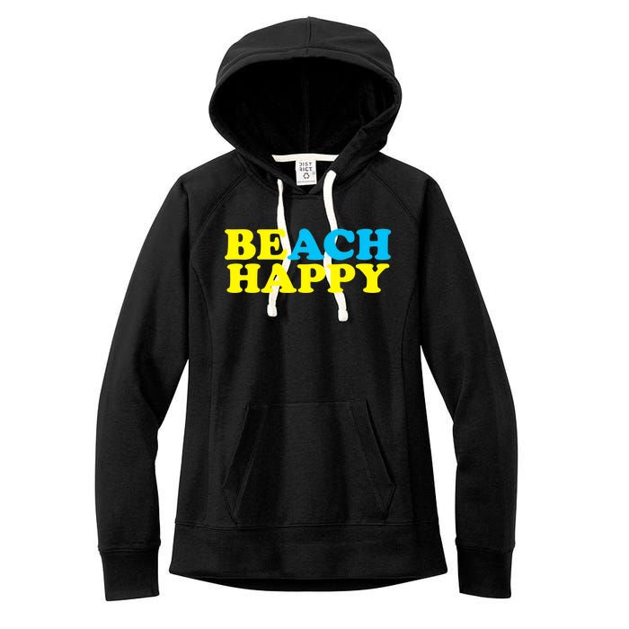 Beach Happy Women's Fleece Hoodie