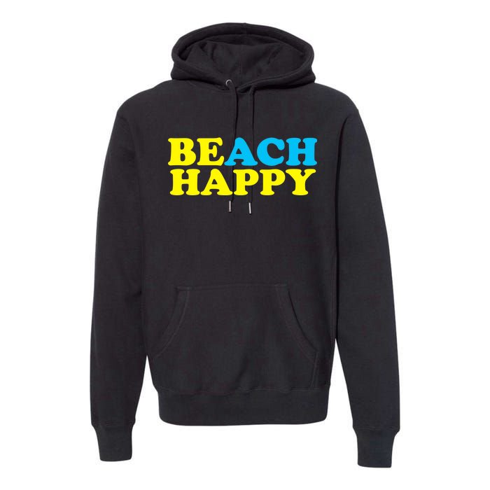 Beach Happy Premium Hoodie