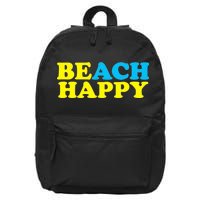 Beach Happy 16 in Basic Backpack