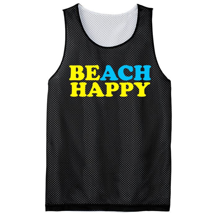 Beach Happy Mesh Reversible Basketball Jersey Tank