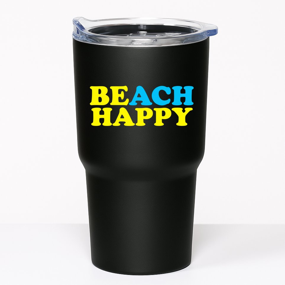 Beach Happy Tumbler