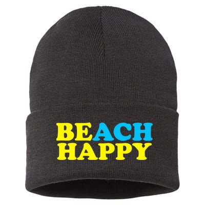 Beach Happy Sustainable Knit Beanie
