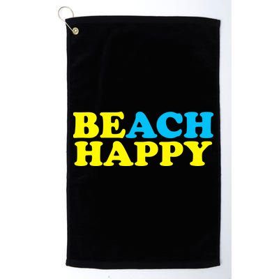 Beach Happy Golf Towel