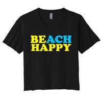 Beach Happy Women's Crop Top Tee