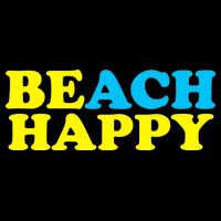 Beach Happy Women's V-Neck T-Shirt