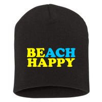 Beach Happy Short Acrylic Beanie