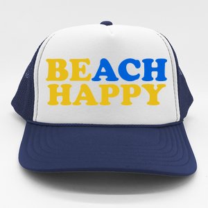 Beach Happy Trucker Hat