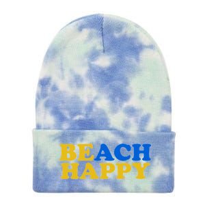 Beach Happy Tie Dye 12in Knit Beanie