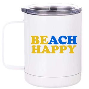 Beach Happy 12 oz Stainless Steel Tumbler Cup