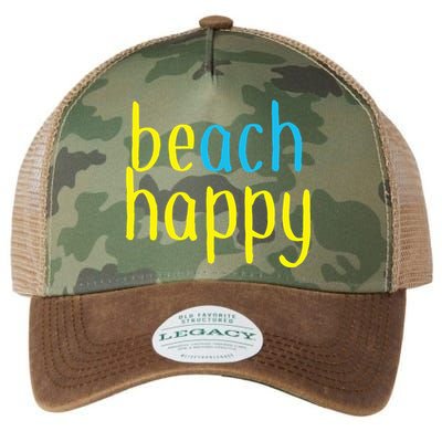 Beach Happy (Be Happy) Legacy Tie Dye Trucker Hat