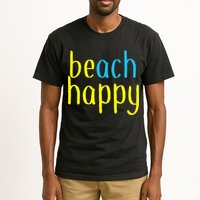 Beach Happy (Be Happy) Tall T-Shirt