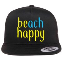 Beach Happy (Be Happy) Flatbill Hat