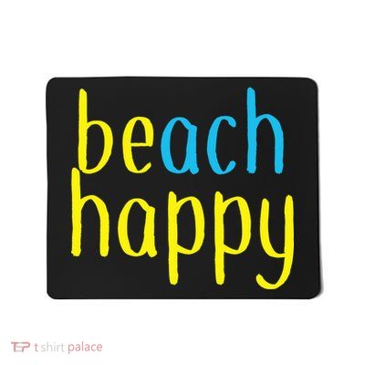 Beach Happy (Be Happy) Mousepad