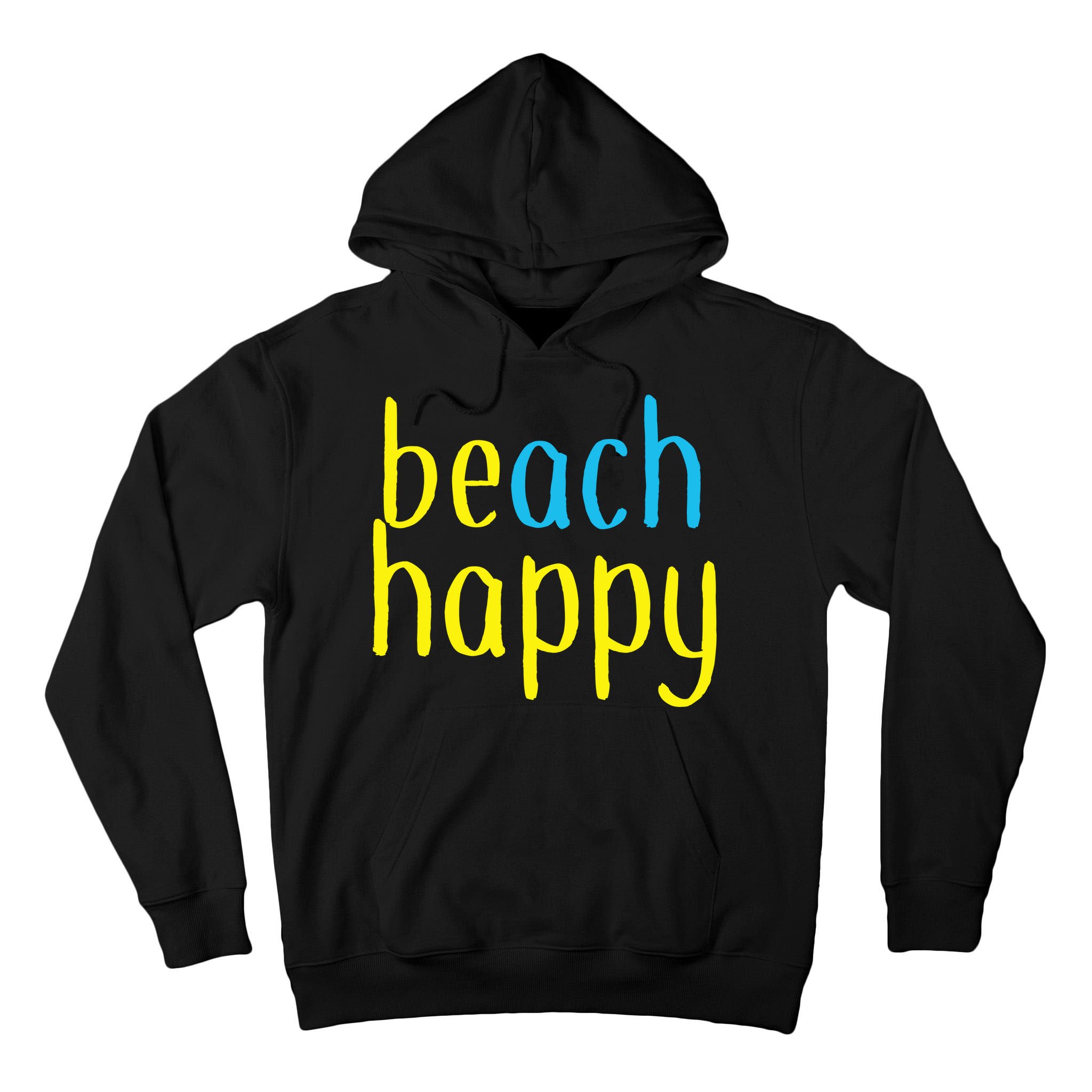 Beach Happy (Be Happy) Tall Hoodie