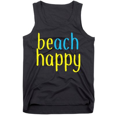 Beach Happy (Be Happy) Tank Top