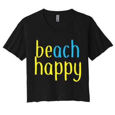 Beach Happy (Be Happy) Crop Top