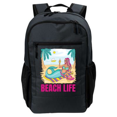 Beach Life Mermaid Daily Commute Backpack