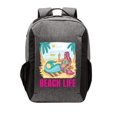 Beach Life Mermaid Vector Backpack