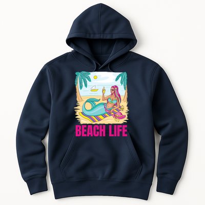 Beach Life Mermaid Hoodie