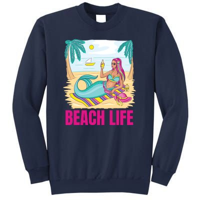 Beach Life Mermaid Sweatshirt