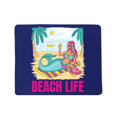 Beach Life Mermaid Mousepad