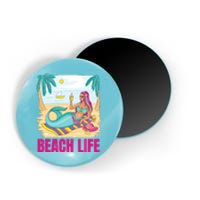 Beach Life Mermaid Magnet