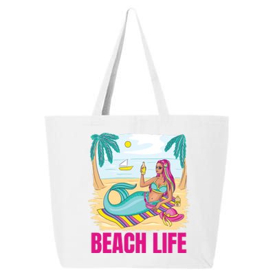 Beach Life Mermaid 25L Jumbo Tote