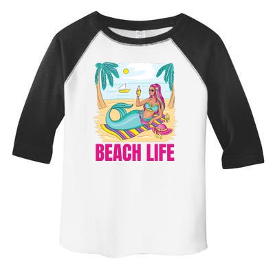 Beach Life Mermaid Toddler Fine Jersey T-Shirt