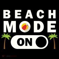 Beach Mode On Hoodie