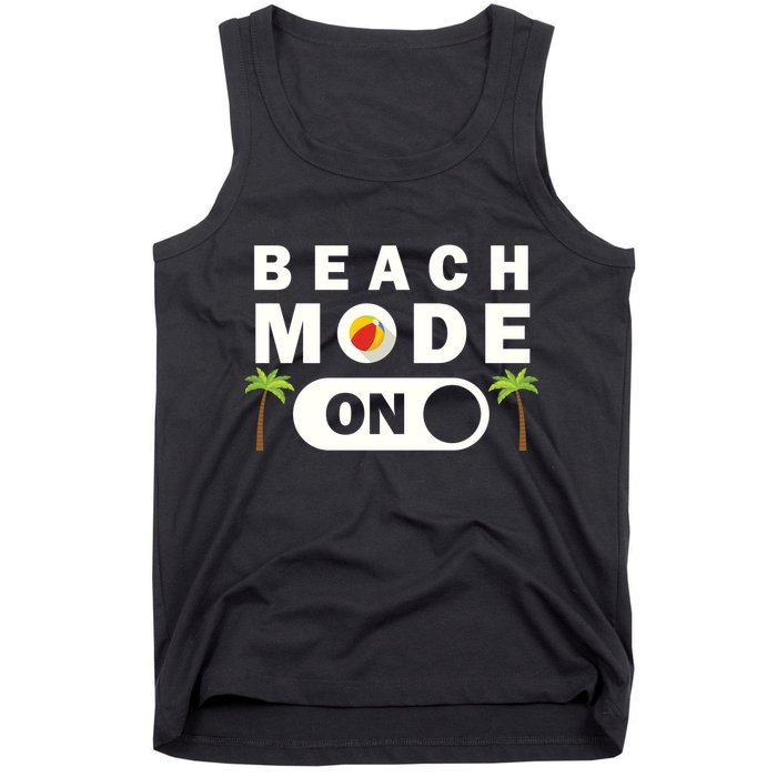 Beach Mode On Tank Top