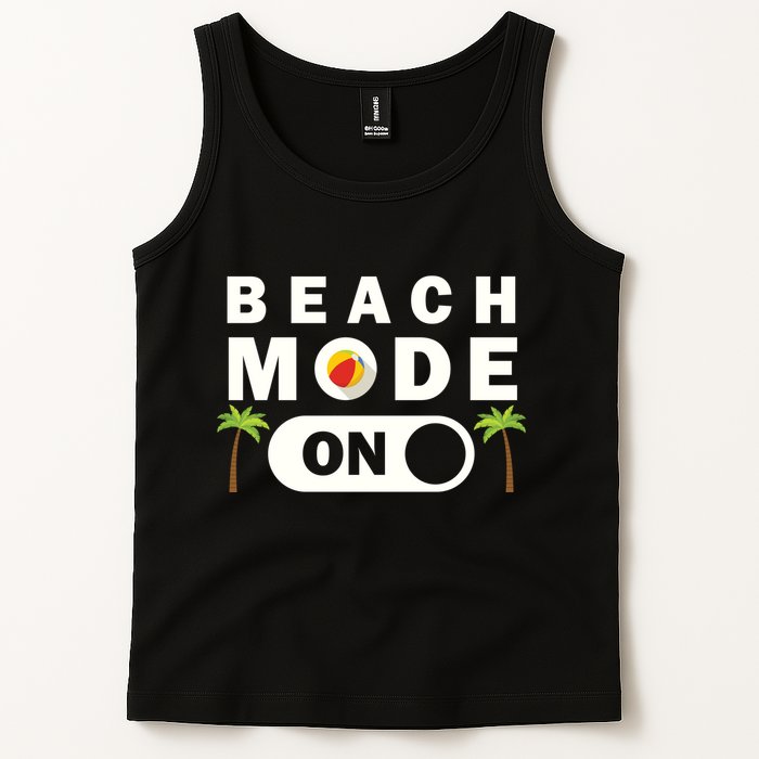 Beach Mode On Tank Top