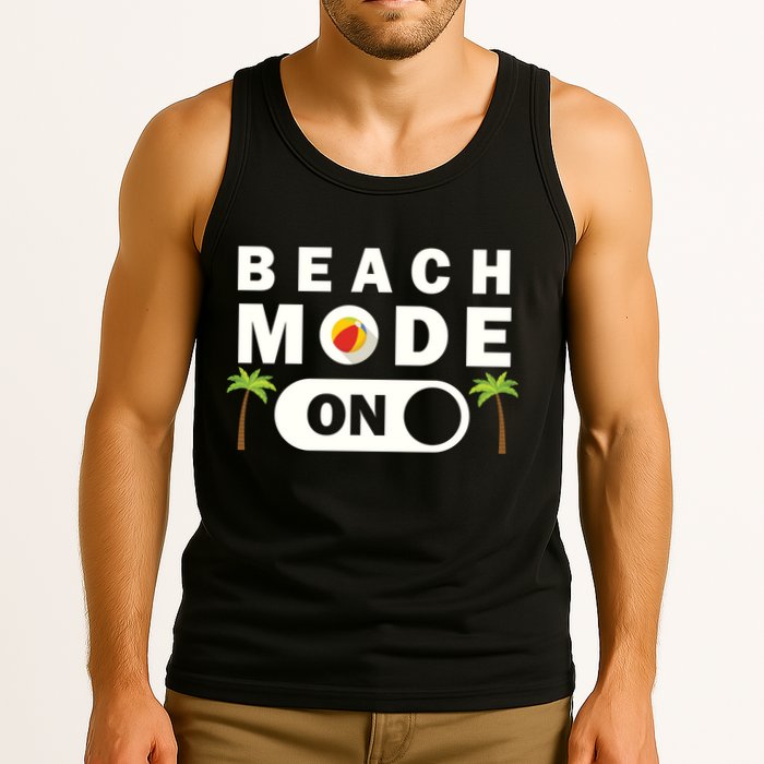 Beach Mode On Tank Top