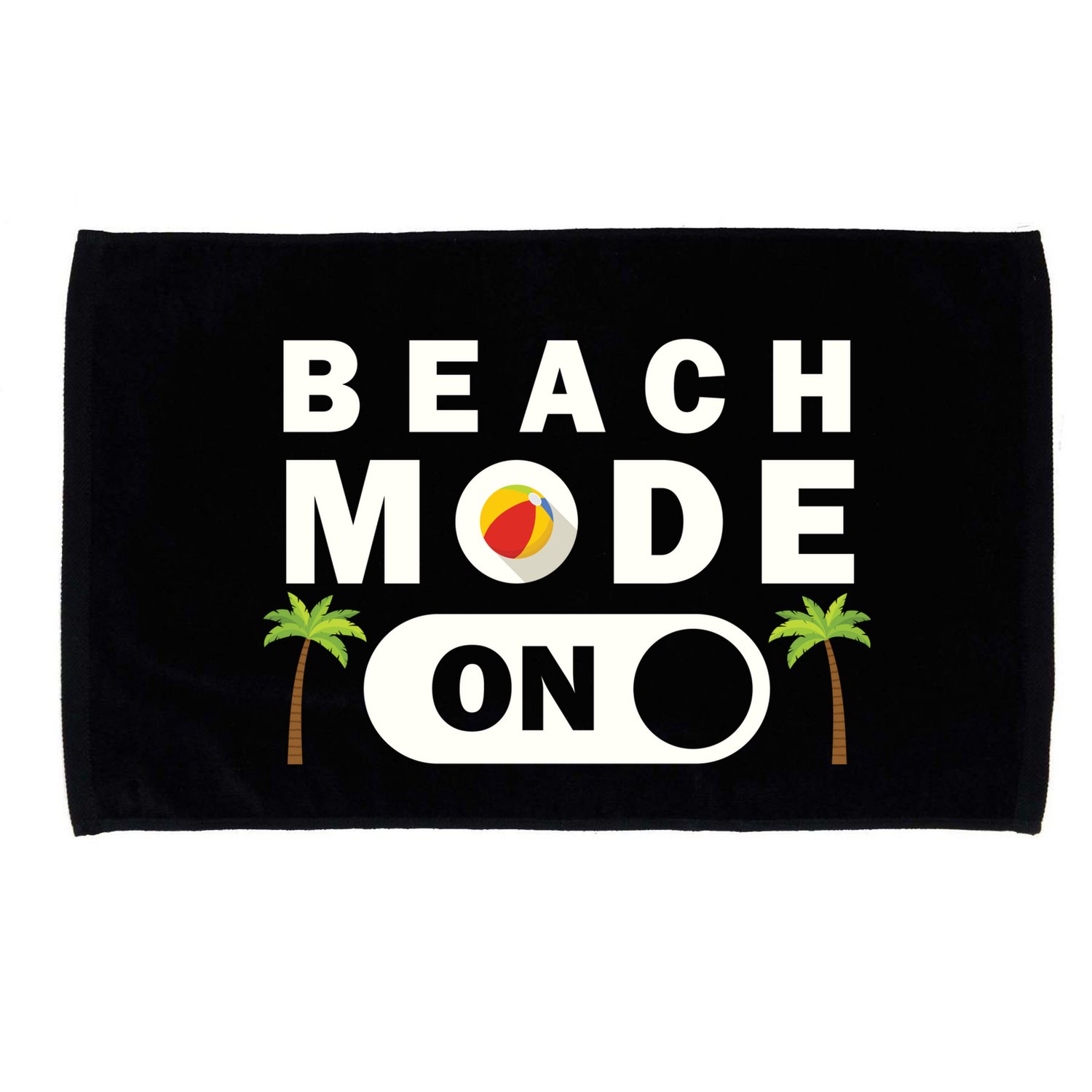 Beach Mode On Microfiber Hand Towel