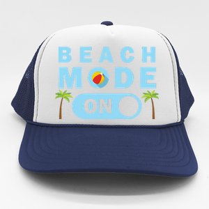 Beach Mode On Trucker Hat