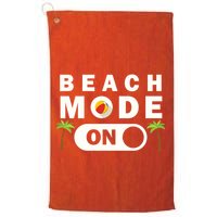 Beach Mode On Golf Towel