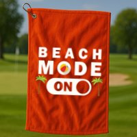 Beach Mode On Golf Towel