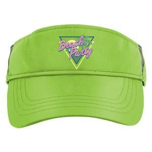 Beach Party Retro Wave Style Adult Drive Performance Visor