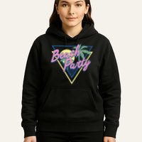 Beach Party Retro Wave Style Hoodie
