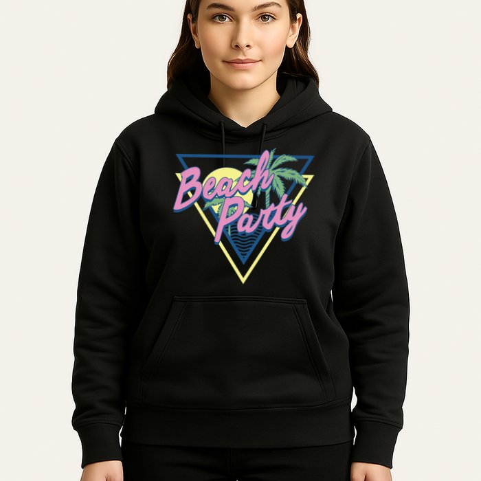 Beach Party Retro Wave Style Hoodie