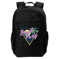 Beach Party Retro Wave Style Backpack