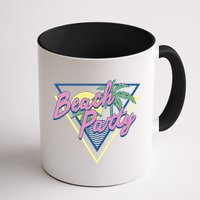 Beach Party Retro Wave Style Mug