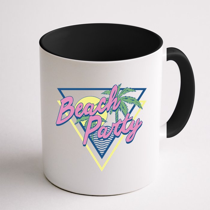 Beach Party Retro Wave Style Mug