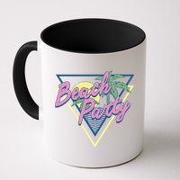 Beach Party Retro Wave Style Mug