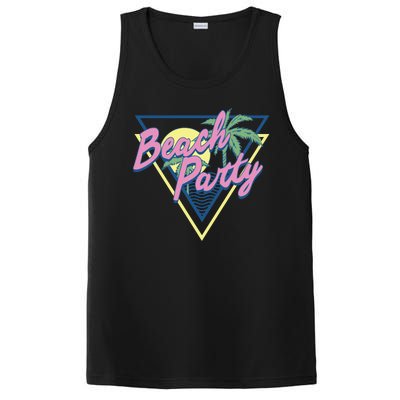 Beach Party Retro Wave Style PosiCharge Competitor Tank