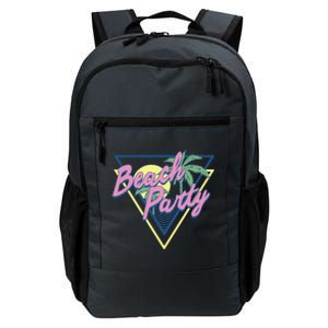 Beach Party Retro Wave Style Daily Commute Backpack